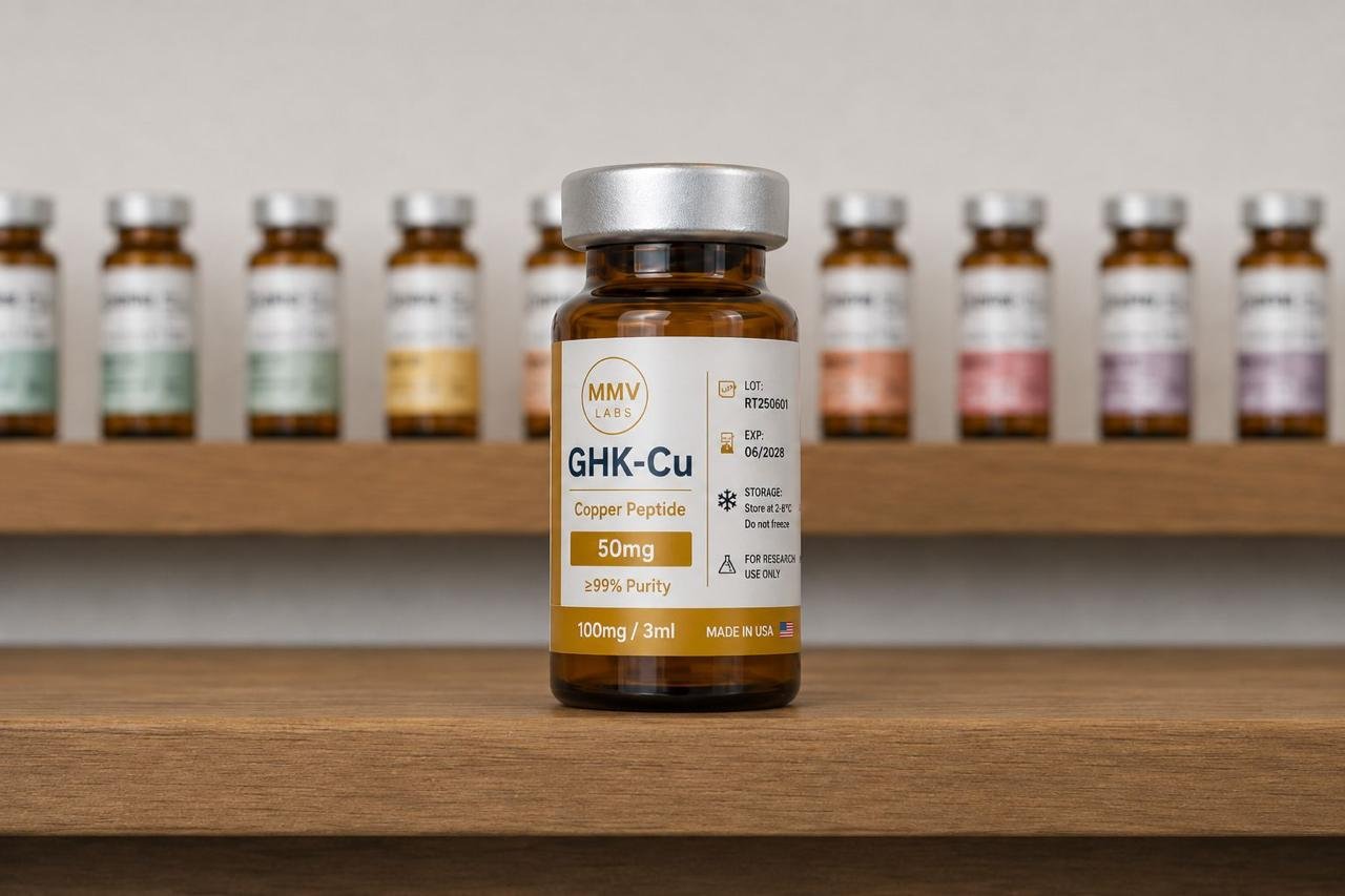 Frasco de GHK-Cu MMV Labs